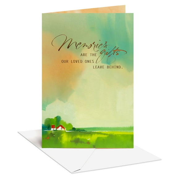 American Greetings Sympathy Card (Memories and Gifts)