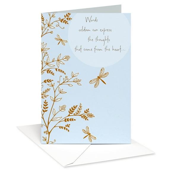 American Greetings Sympathy Card (Thoughts From the Heart)