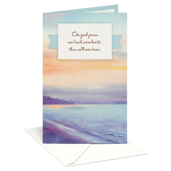American Greetings Sympathy Card (Touch More Hearts)