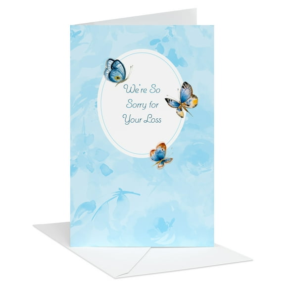 American Greetings Sympathy Card (We're So Sorry for Your Loss)
