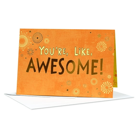 American Greetings Thank You Card (You're Like, Awesome!)