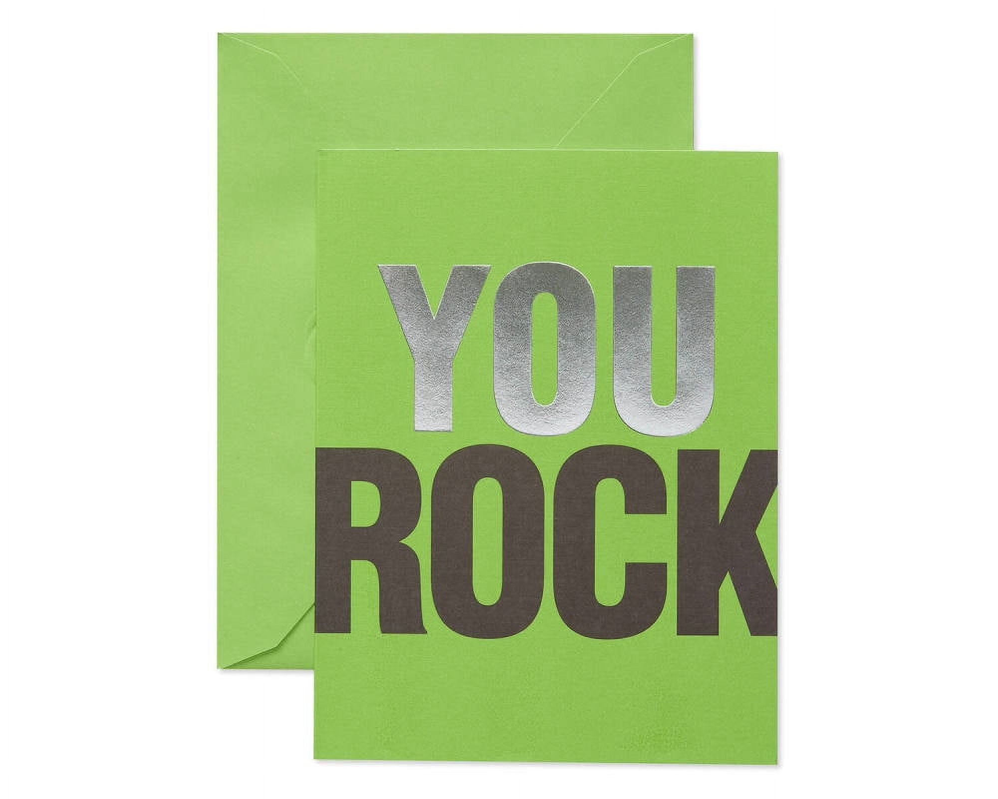 American Greetings Thank You Cards with Envelopes, You Rock (10-Count)
