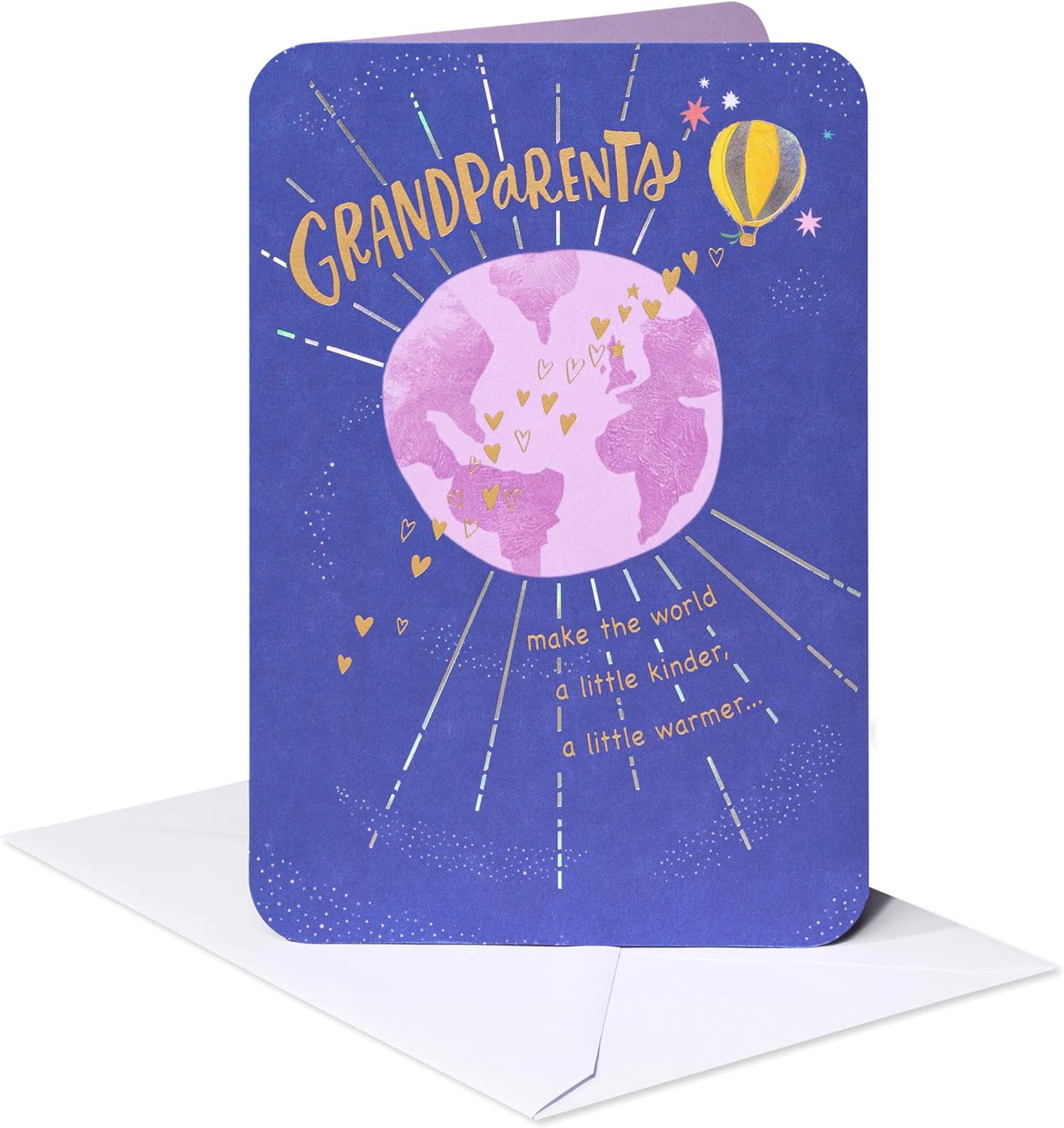 American Greetings Thinking of You Card for Grandparents (Whole Lot More Fun)