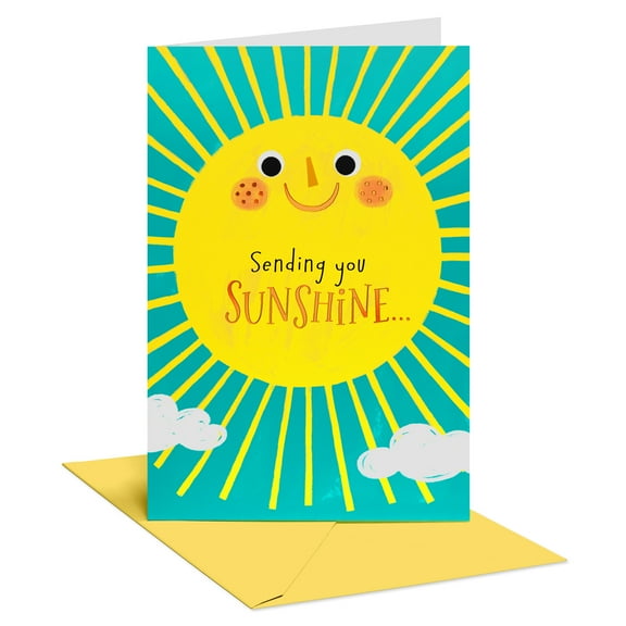 American Greetings Thinking of You Card for Support for Kids (Sending Sunshine)