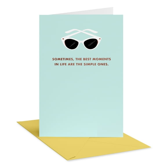 American Greetings Thinking of You Card (Sunglasses Style)