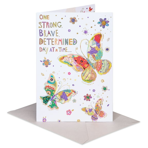 American Greetings Thinking of You Card for Support (One Day at a Time)