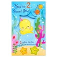 thumbnail image 1 of American Greetings Under the Sea 2nd Birthday Card for Boy with Glitter, 1 of 5