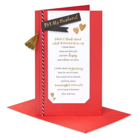American Greetings Valentine's Day Card for Husband (Lucky We Are)