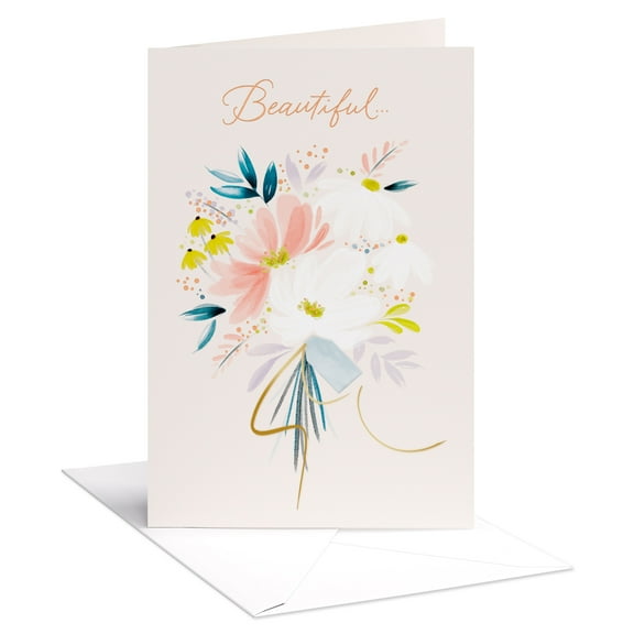 American Greetings Bridal Shower Card for Bride-to-Be (Bouquet)