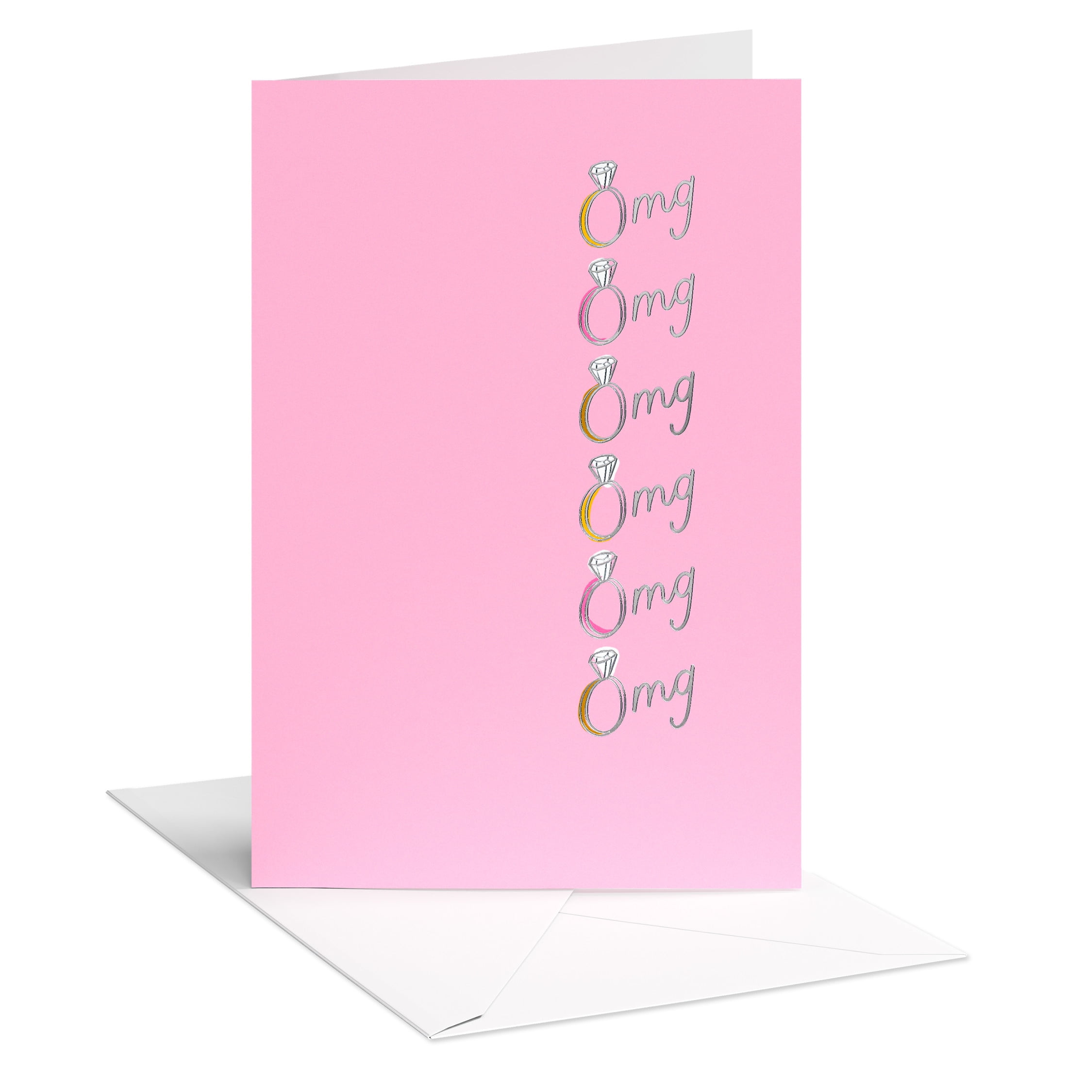 American Greetings Wedding Card for Bride and Groom (OMG, You Did It!)