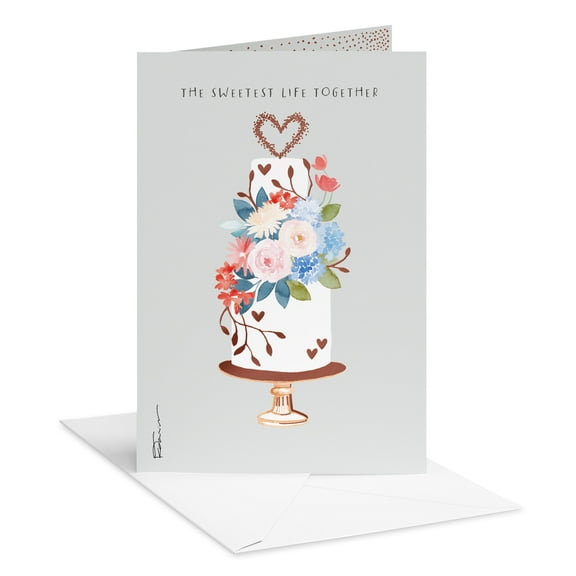 American Greetings Wedding Card for Bride and Groom (Sweetest Life)