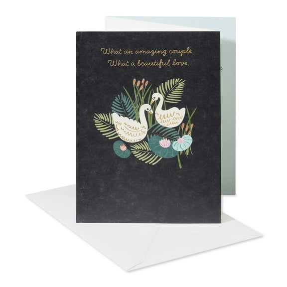 American Greetings Wedding Card for Bride and Groom (Beautiful Love)