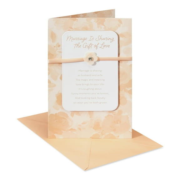 American Greetings Wedding Card for Bride and Groom (Gift of Love)