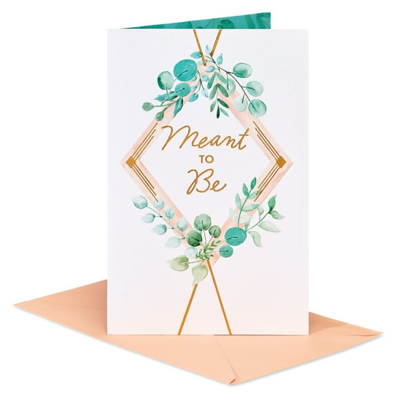 American Greetings Wedding Card for Couple for Anyone (Meant to Be)