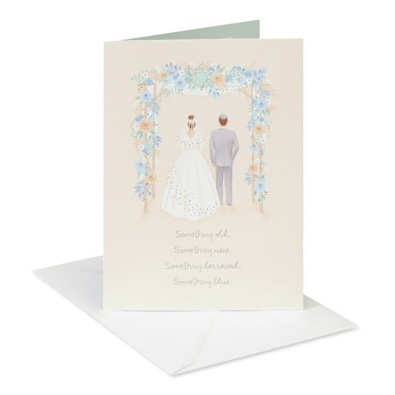 American Greetings Wedding Card for Bride and Groom (Timeless Celebration)