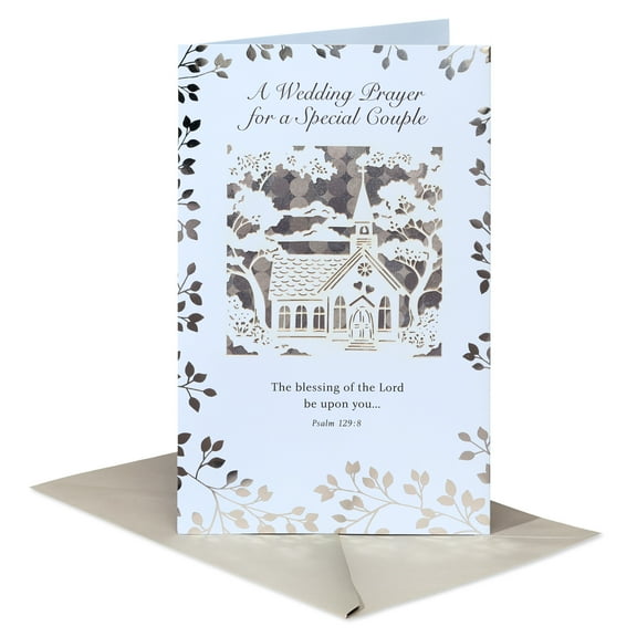 American Greetings Religious Wedding Card for Bride and Groom (Every Path You Take)