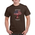 thumbnail image 1 of American Grown Afghan Roots T-Shirt Men -Smartprints Designs, Male Large, 1 of 4