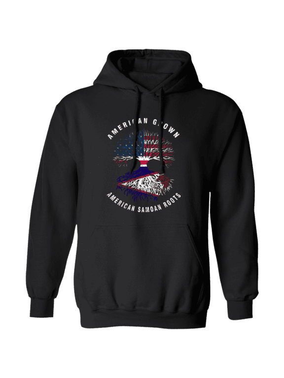 American Grown American Samoan Roots American Samoa Flag Souvenir Friendship Proud Pullover Hoodie