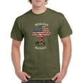 thumbnail image 1 of American Grown Angolan Roots T-Shirt Men -Smartprints Designs, Male 5X-Large, 1 of 4