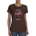 thumbnail image 1 of American Grown Angolan Roots T-Shirt Women -Smartprints Designs, Female 5X-Large, 1 of 4
