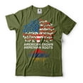thumbnail image 1 of American Grown Armenian Roots Shirt Armenian American Shirt Armenian Shirts Mens Womens Armenia Tee (X-Large Military Green), 1 of 6