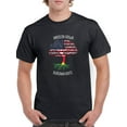 thumbnail image 1 of American Grown Burkinan Roots T-Shirt Men -Smartprints Designs, Male XX-Large, 1 of 4