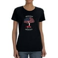 thumbnail image 1 of American Grown Canadian Roots T-Shirt Women -Smartprints Designs, Female x-Large, 1 of 4