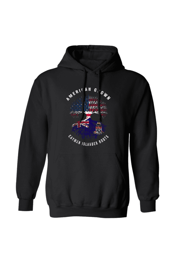 American Grown Cayman Islander Roots Cayman Islands Flag Souvenir Friendship Proud Pullover Hoodie