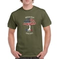 thumbnail image 1 of American Grown French Roots T-Shirt Men -Smartprints Designs, Male 4X-Large, 1 of 4
