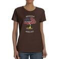 thumbnail image 1 of American Grown Gabonese Roots T-Shirt Women -Smartprints Designs, Female XX-Large, 1 of 4