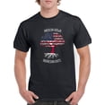 thumbnail image 1 of American Grown Indonesian Roots T-Shirt Men -Smartprints Designs, Male 3X-Large, 1 of 4