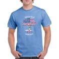 thumbnail image 1 of American Grown Iranian Roots T-Shirt Men -Smartprints Designs, Male Large, 1 of 4