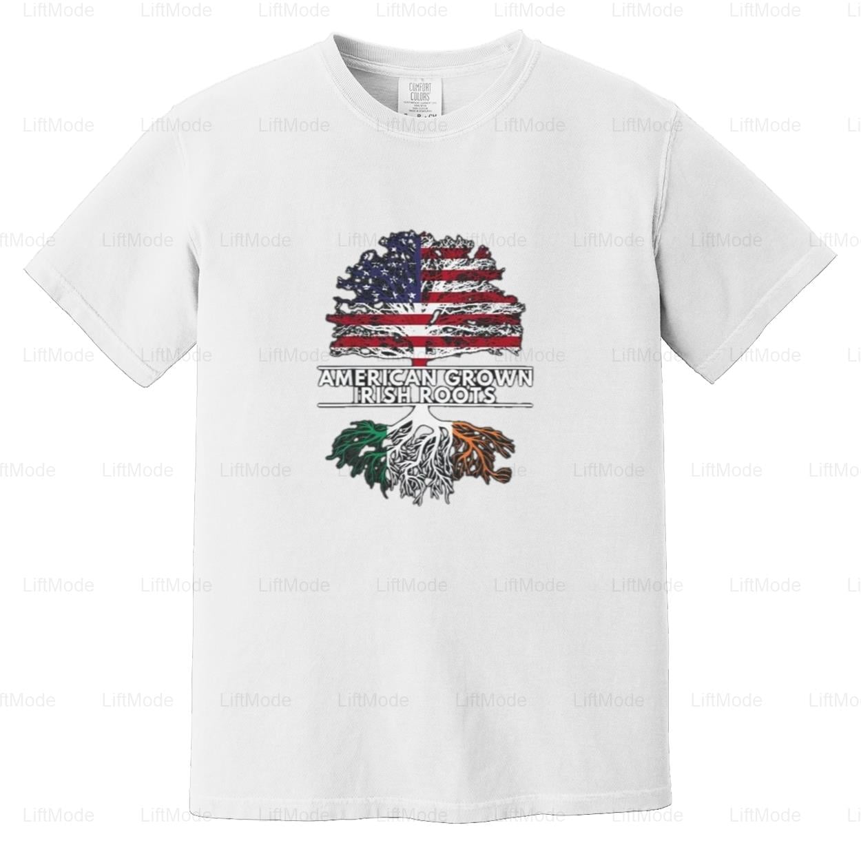 American Grown Irish Flag Patriotic Heritage St Patrick's Day Comfort