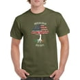 thumbnail image 1 of American Grown Irish Roots T-Shirt Men -Smartprints Designs, Male x-Large, 1 of 4