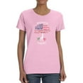 thumbnail image 1 of American Grown Italian Roots T-Shirt Women -Smartprints Designs, Female Small, 1 of 4