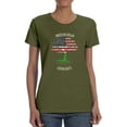 thumbnail image 1 of American Grown Libyan Roots T-Shirt Women -Smartprints Designs, Female 4X-Large, 1 of 4