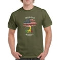 thumbnail image 1 of American Grown Malian Roots T-Shirt Men -Smartprints Designs, Male Small, 1 of 4