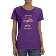 thumbnail image 1 of American Grown Paraguayan Roots T-Shirt Women -Smartprints Designs, Female Small, 1 of 4