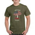 thumbnail image 1 of American Grown Polish Roots T-Shirt Men -Smartprints Designs, Male 4X-Large, 1 of 4