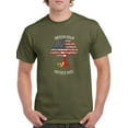 thumbnail image 1 of American Grown Portuguese Roots T-Shirt Men -Smartprints Designs, Male Large, 1 of 4