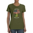 thumbnail image 1 of American Grown Senegalese Roots T-Shirt Women -Smartprints Designs, Female x-Large, 1 of 4