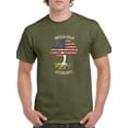 thumbnail image 1 of American Grown Vatican Roots T-Shirt Men -Smartprints Designs, Male 3X-Large, 1 of 4