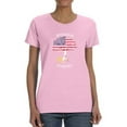 thumbnail image 1 of American Grown Vatican Roots T-Shirt Women -Smartprints Designs, Female Large, 1 of 4