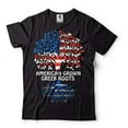 thumbnail image 1 of American Grown With Greek Roots Shirt America Greece Shirts Greek Patriotic Shirt Greece Flag Shirt (3X-Large Black), 1 of 6