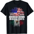 thumbnail image 1 of American Grown With Mexican Roots Proud Mexico T-Shirt, 1 of 4