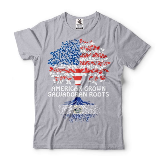 American Grown With Scottish Roots Shirt Scottish Patriotic Tee Scotland Flag Shirt Scotland Shirts (X-Large Grey)