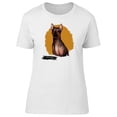 thumbnail image 1 of American Hairless Terrier Dog T-Shirt Women -Image by Shutterstock, Female Large, 1 of 4