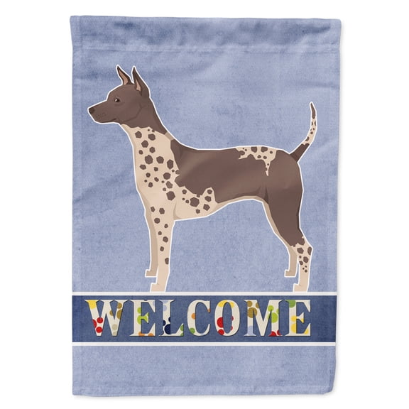 American Hairless Terrier Welcome Garden Flag