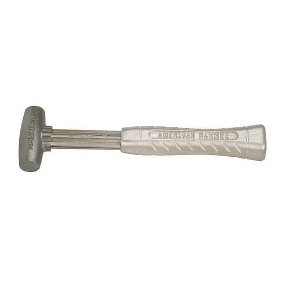 American Hammer Sledge Hammer,1 lb.,12 In,Aluminum AM1ZNAG