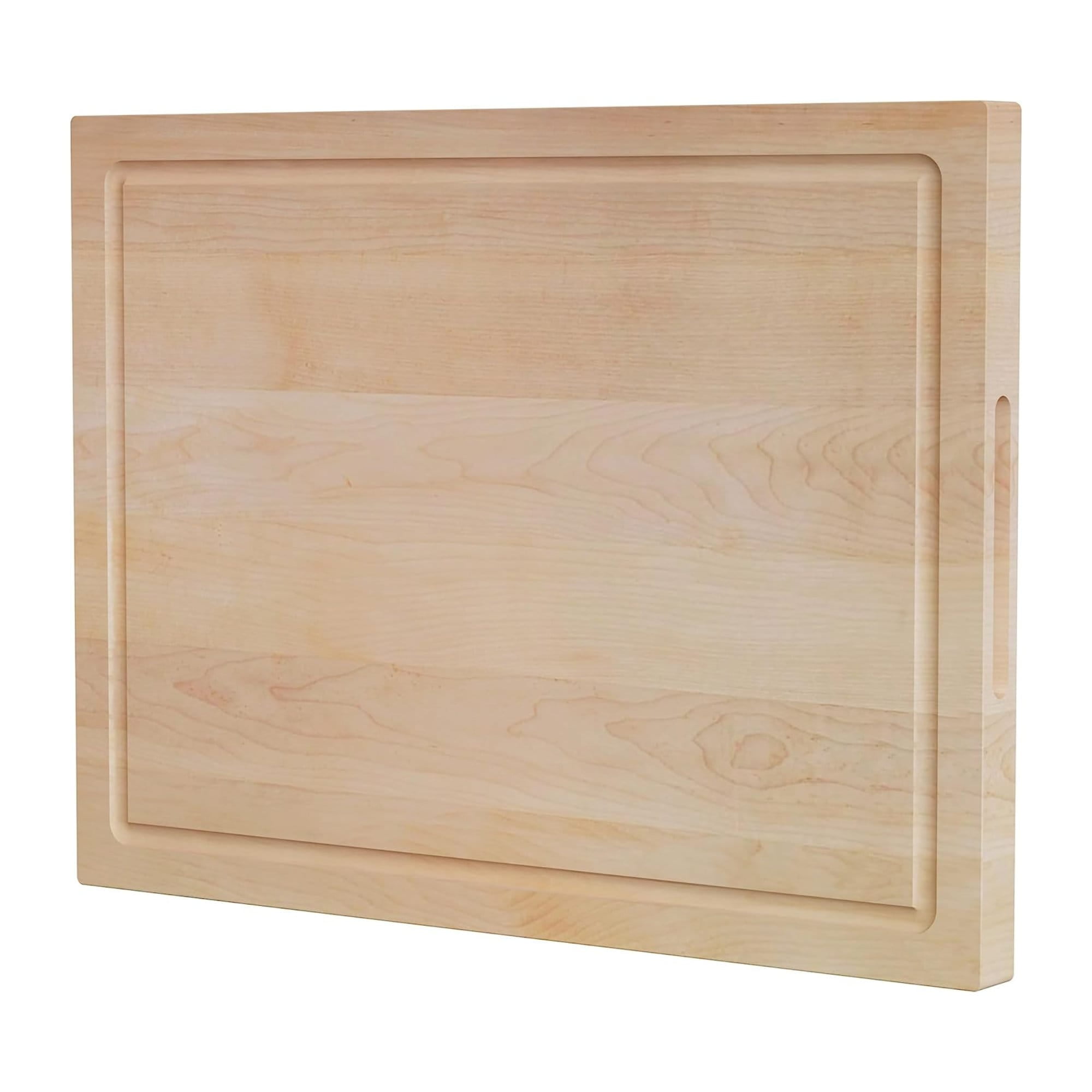 American Hard Maple Wood Cutting Board Conditioned with Beeswax